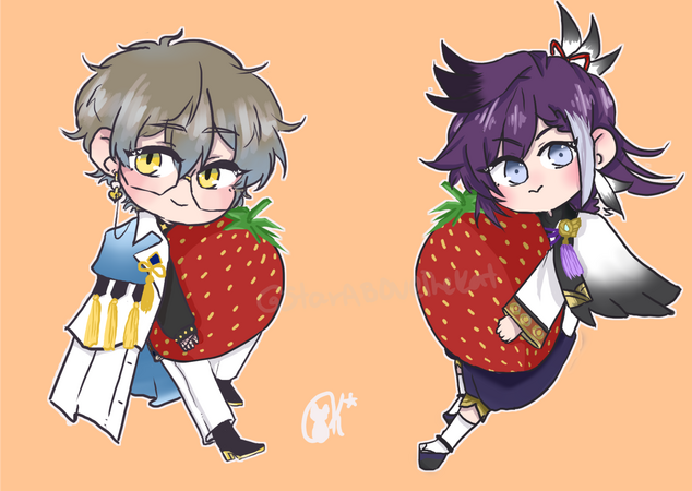 Ike Eveland &amp; Hakka Banzoin Chibis